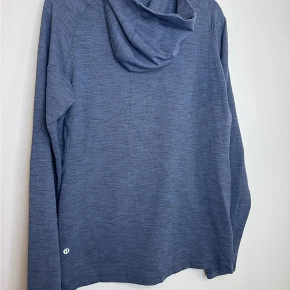 Lululemon Surge Warm Full Zip size medium light activewear sport running hood - Picture 7 of 7
